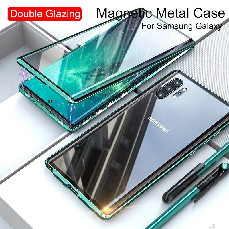 Tempered Glass Case for Samsung– Shockproof & Durable Protection