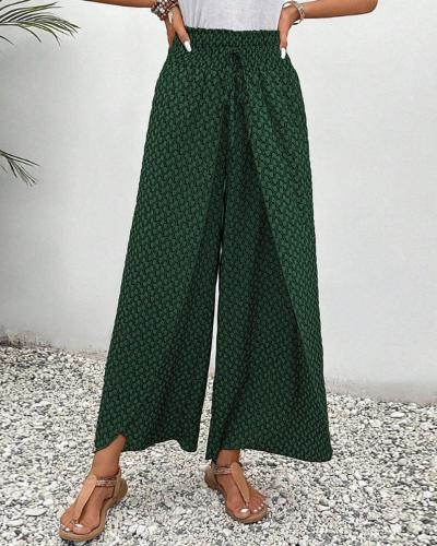 Saphire | Women's Trousers with Geometric print