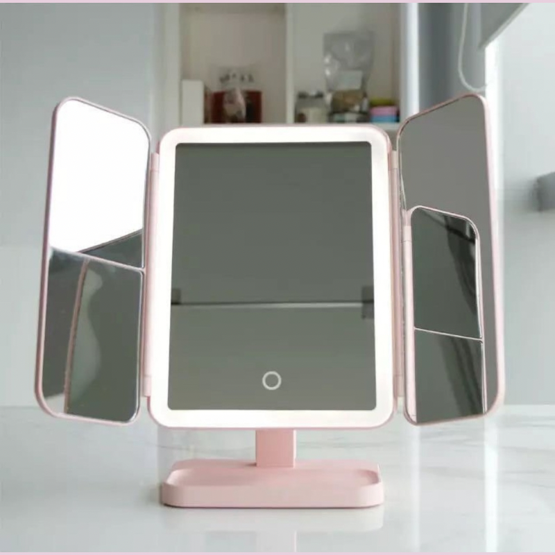 LumiGlow | 3-in-1 LED Makeup Mirror with Natural Light Effect