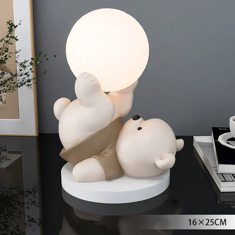 LumiBamse Night Light – Soft LED Bear Lamp