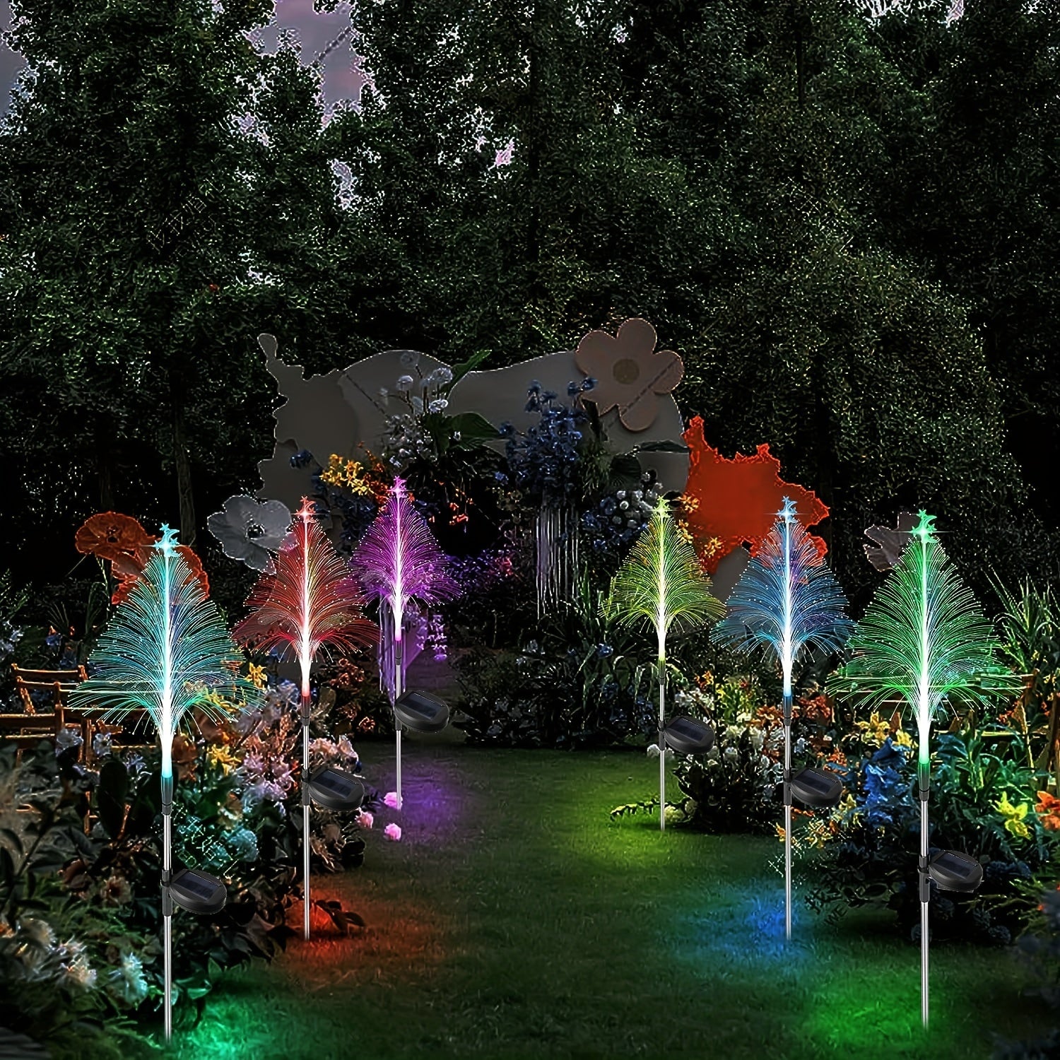 Glow | 7-Color Changing Solar Christmas Tree Lights