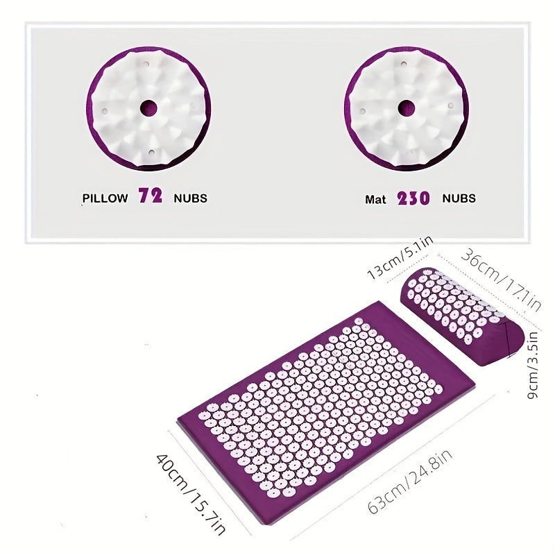 Ultimate Acupuncture Massage Mat & Pillow Set