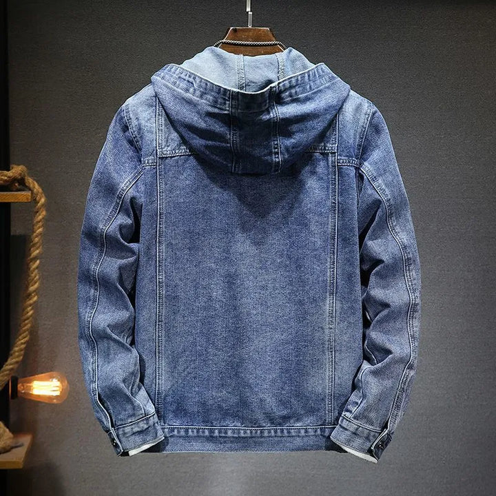 Samson | Hooded Denim Jacket