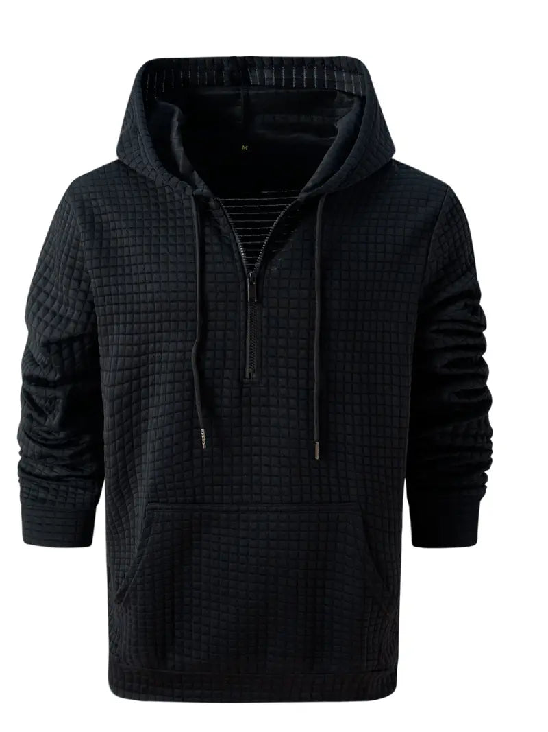 Anker - Long Sleeve Zip-Up Hoodie with Pockets