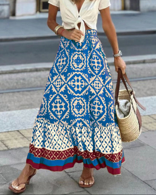 Sabina - Long Boho Skirt for Summer