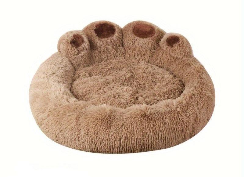 Ultimate Comfort Paw-Shaped Pet Bed