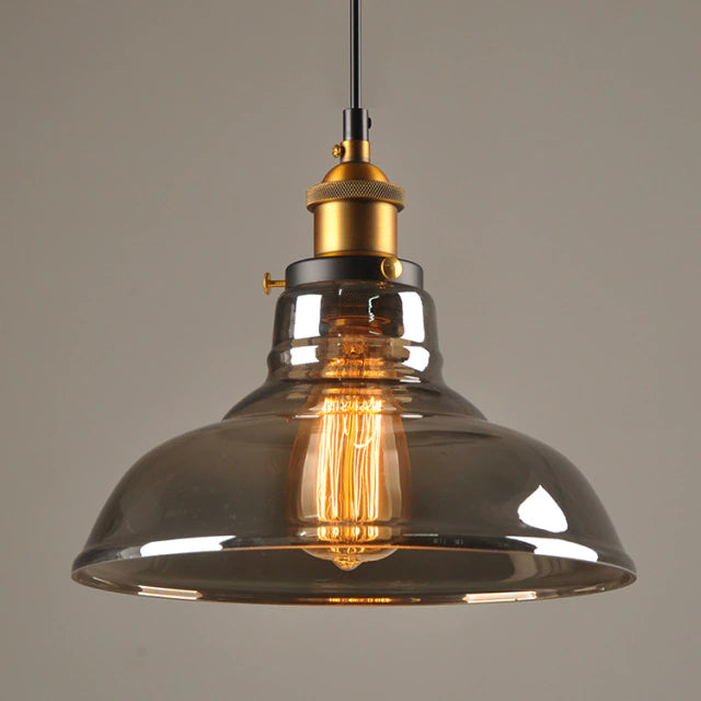 EchoLite - Antique glass pendant for modern spaces