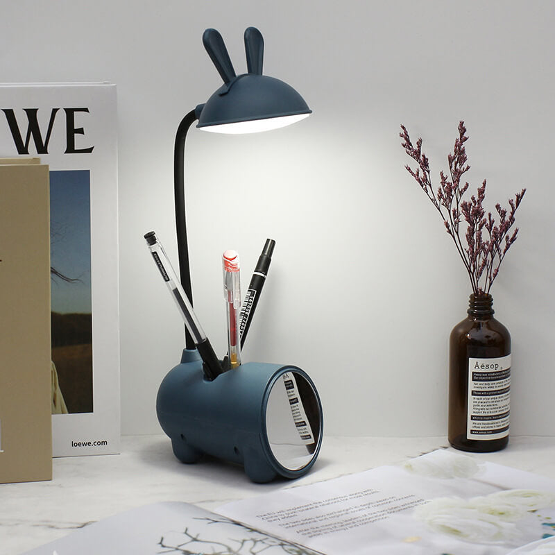 LumiBunny - LED Desk Lamp with Touch Control and Pen Holder