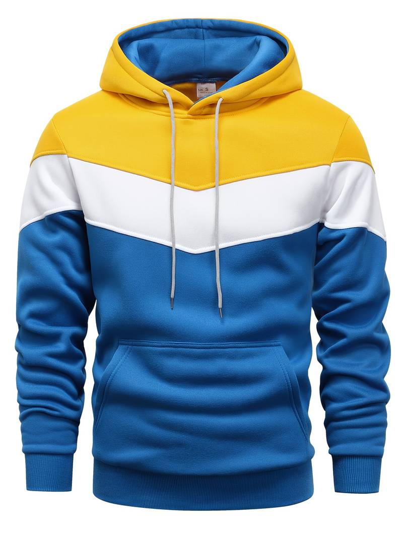 Oscar - Casual long-sleeved hoodie with drawstring and pockets