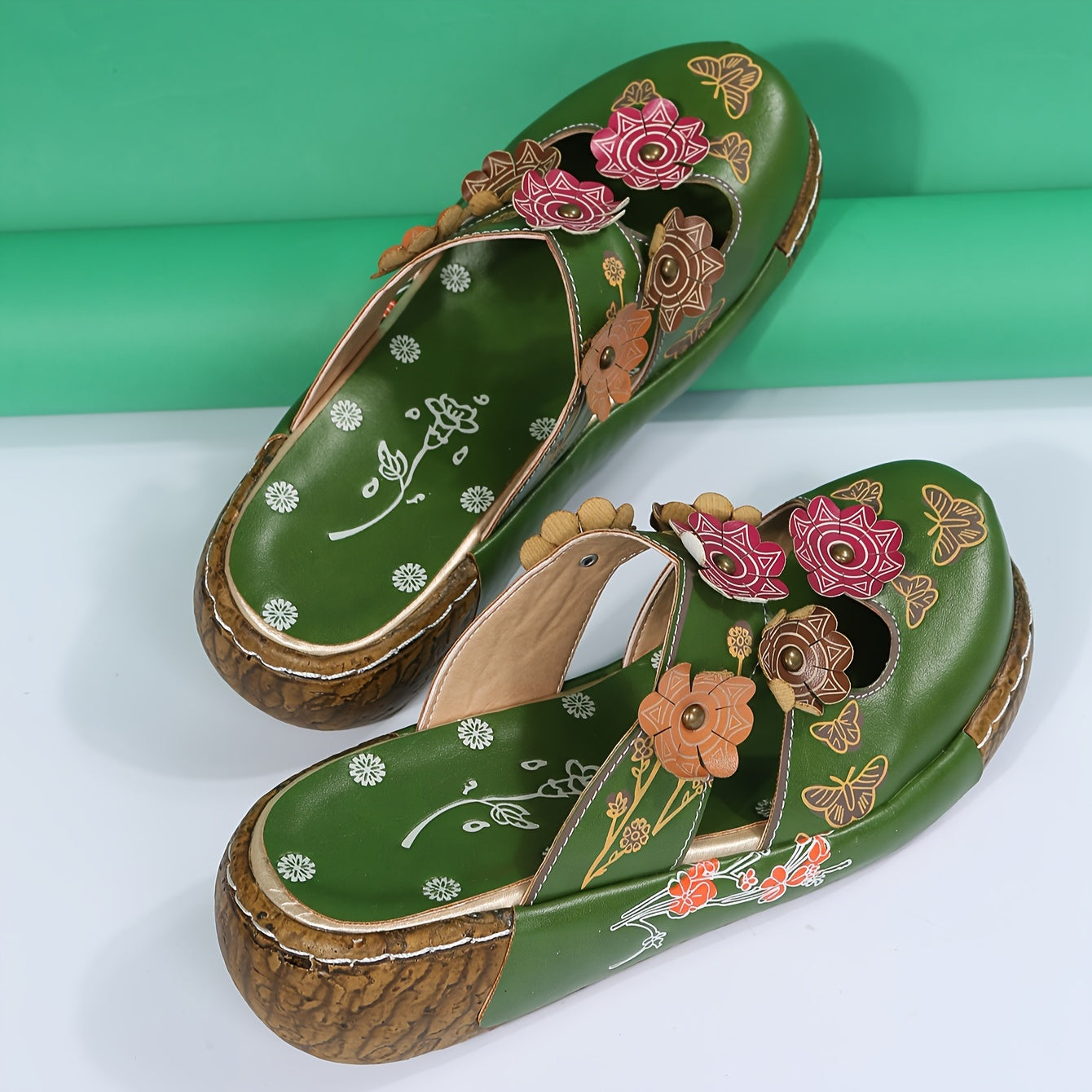 Matilda flower decor Sandals