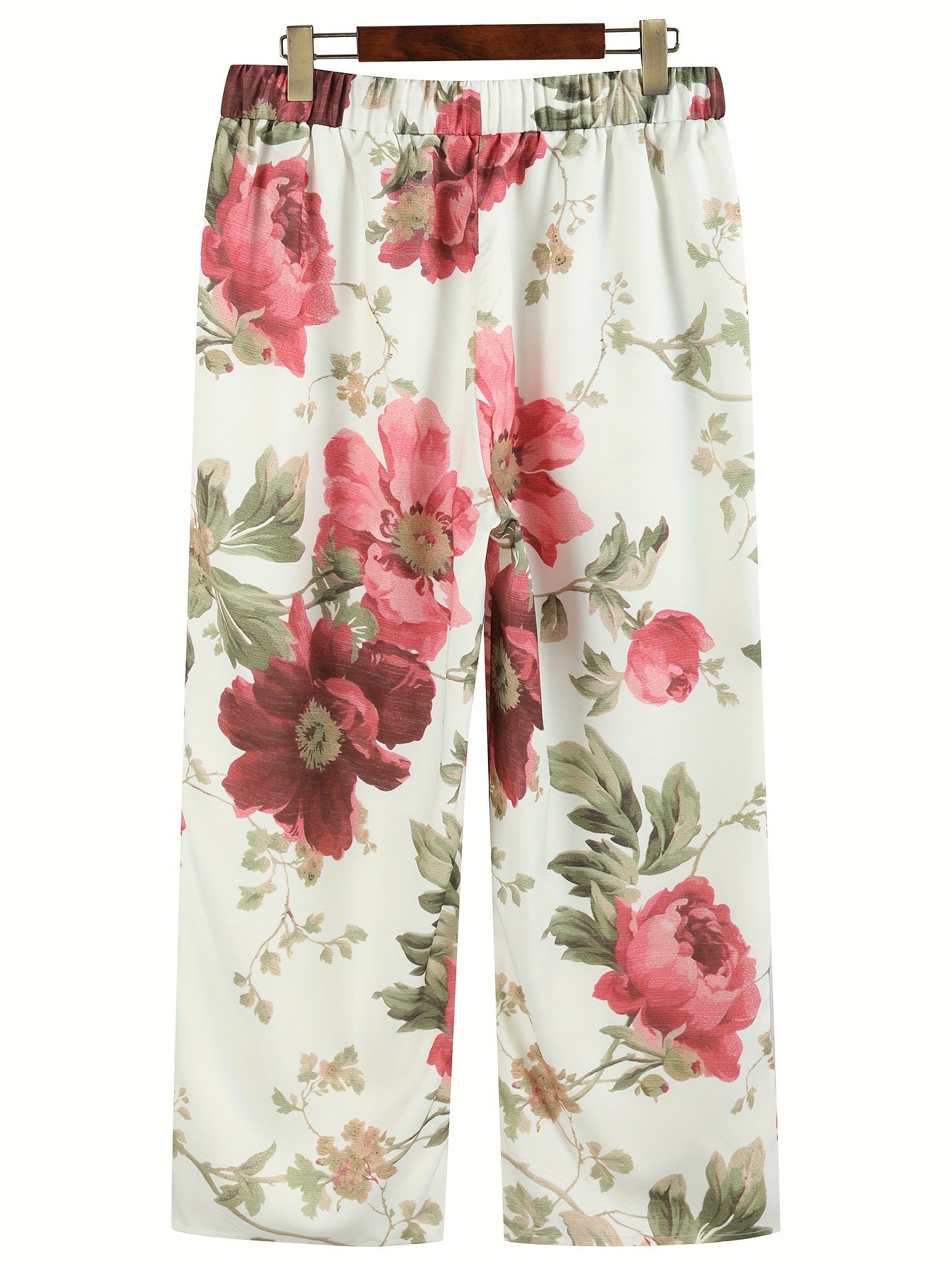 Inara | Floral Print Summer Trousers