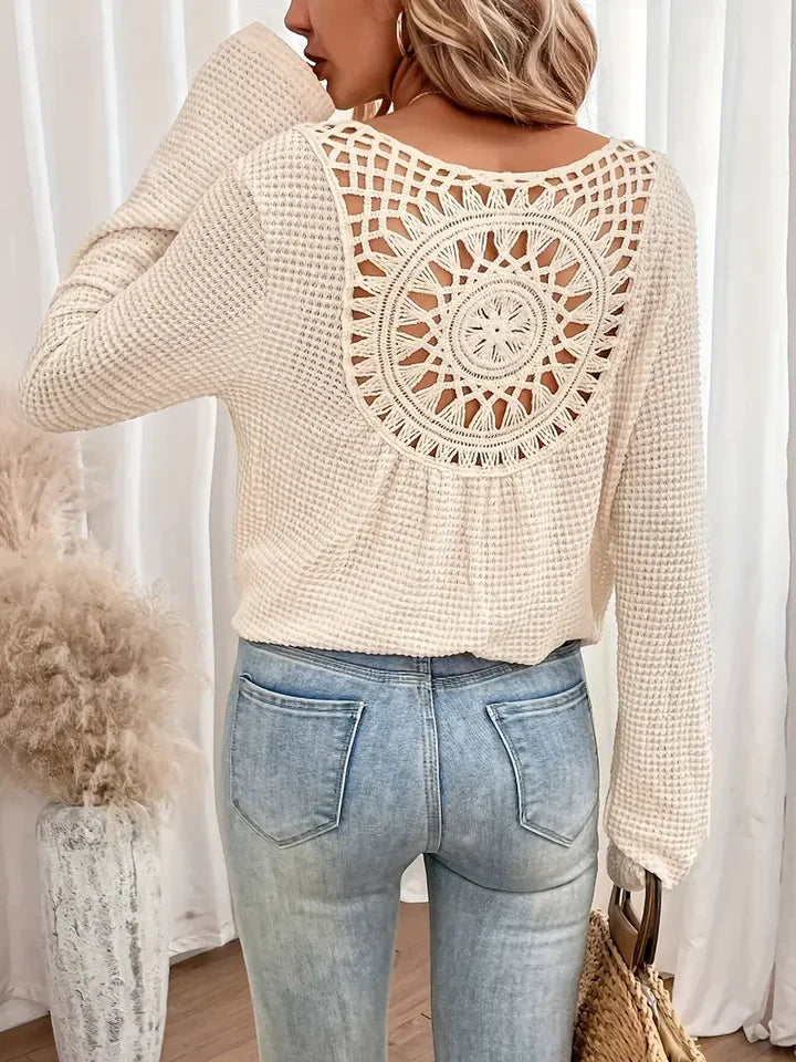 Susana | Boho Crochet Sweater