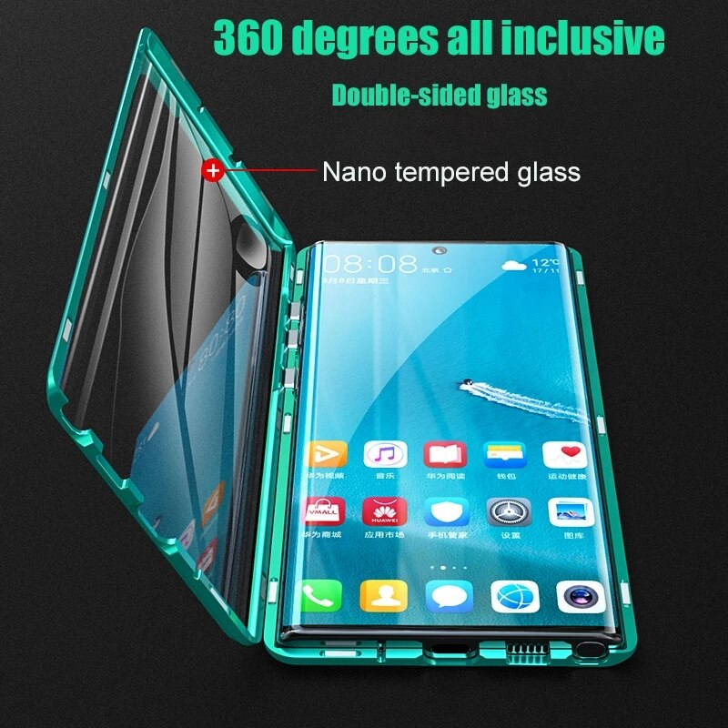 Tempered Glass Case for Samsung– Shockproof & Durable Protection