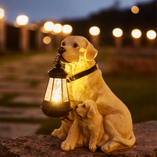 Playful Paws Solar Lantern