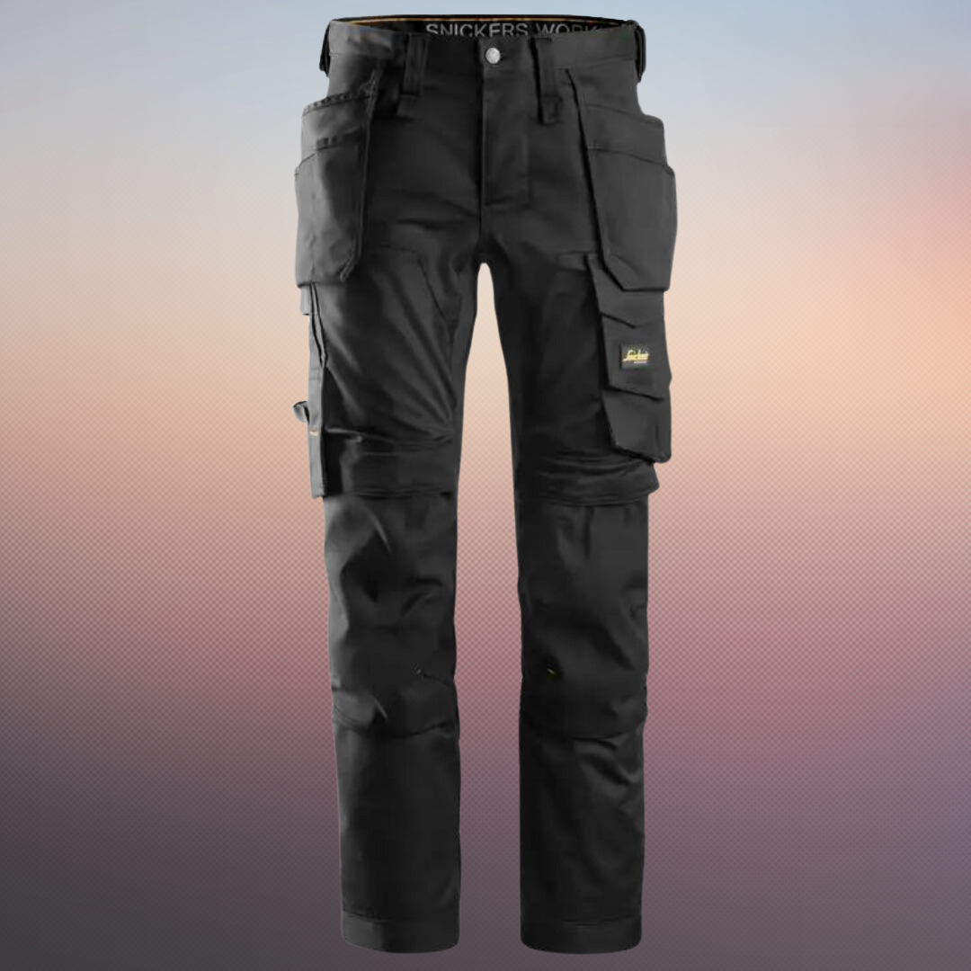 Erik - Stretch Work Pants with Multiple Pockets