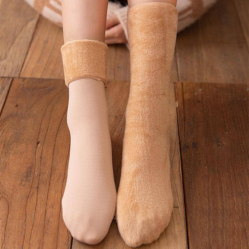 SnuggleFleece - Plush Socks for Women