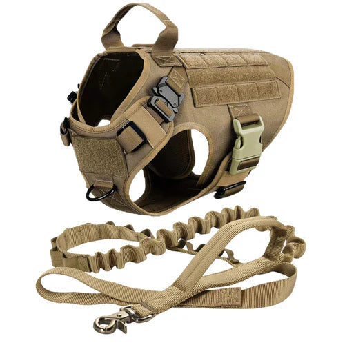 PawsSecur Tactical Dog Vest – No-Pull Harness with Adjustable Support Panels
