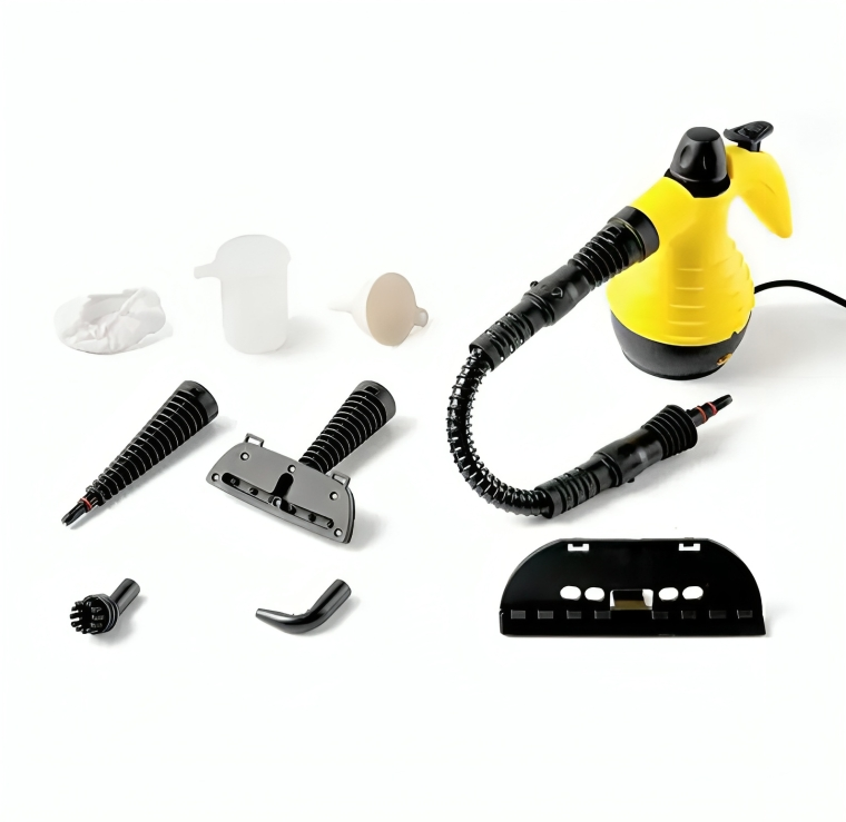 Multipurpose steam cleaner - 8 accessories included