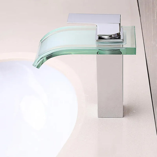 StreamFlow - Elegant faucet with waterfall for luxurious bathrooms