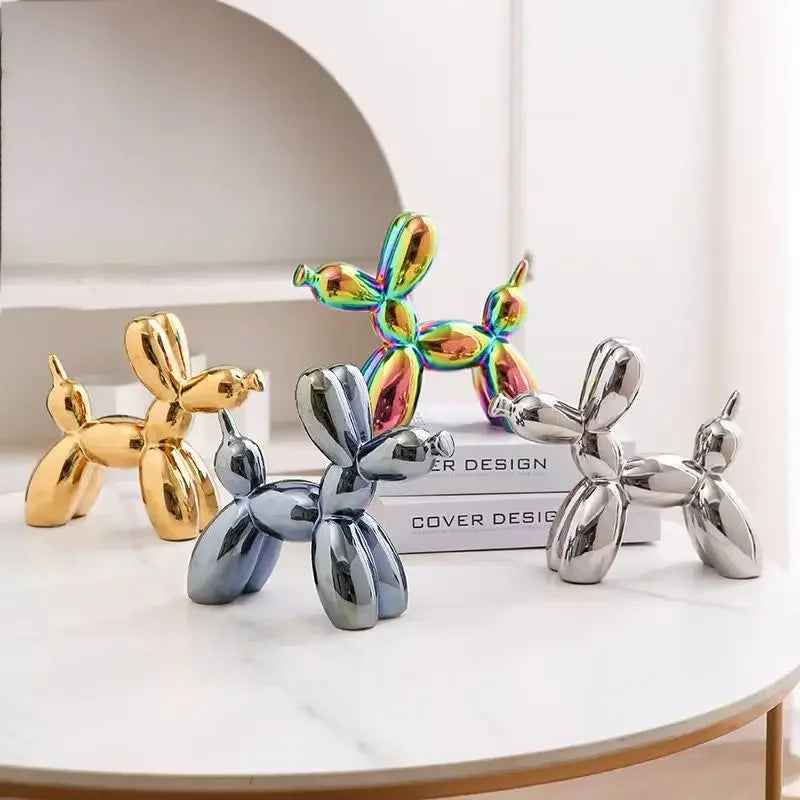 PupArt - Trendy Balloon Dog Sculpture for Modern Home Decor