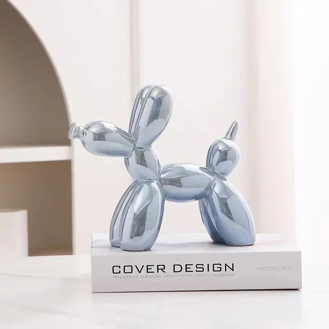 PupArt - Trendy Balloon Dog Sculpture for Modern Home Decor