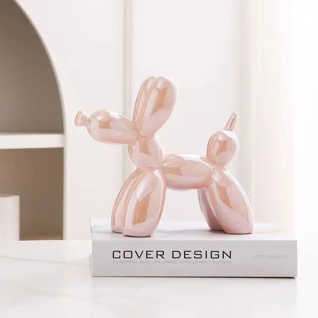 PupArt - Trendy Balloon Dog Sculpture for Modern Home Decor