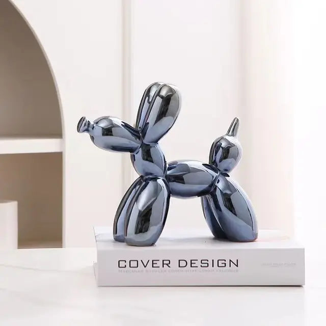PupArt - Trendy Balloon Dog Sculpture for Modern Home Decor