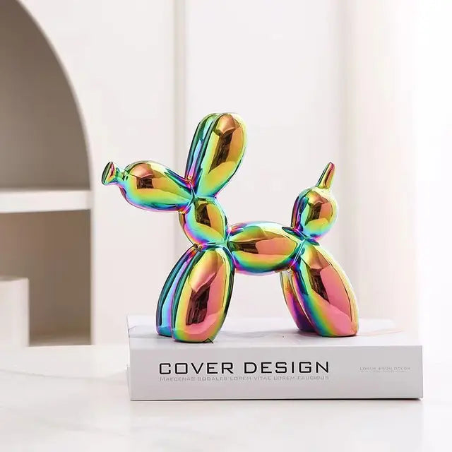 PupArt - Trendy Balloon Dog Sculpture for Modern Home Decor