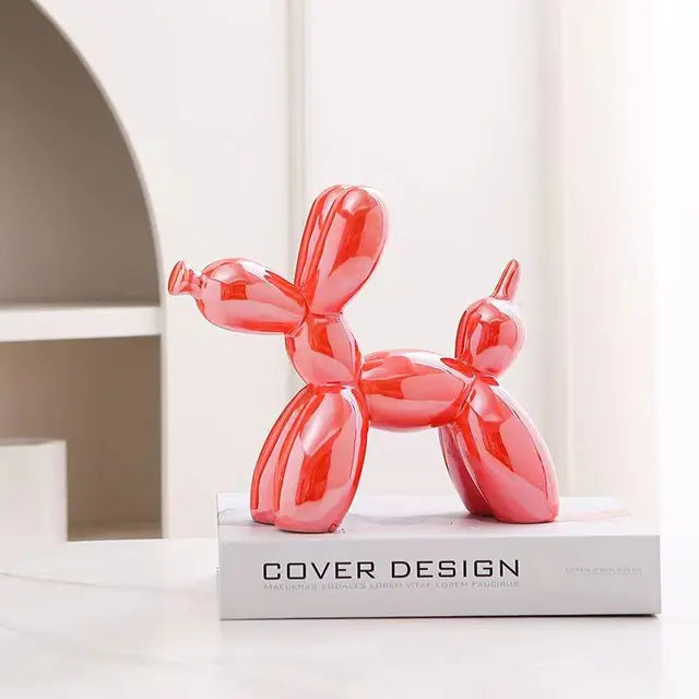 PupArt - Trendy Balloon Dog Sculpture for Modern Home Decor