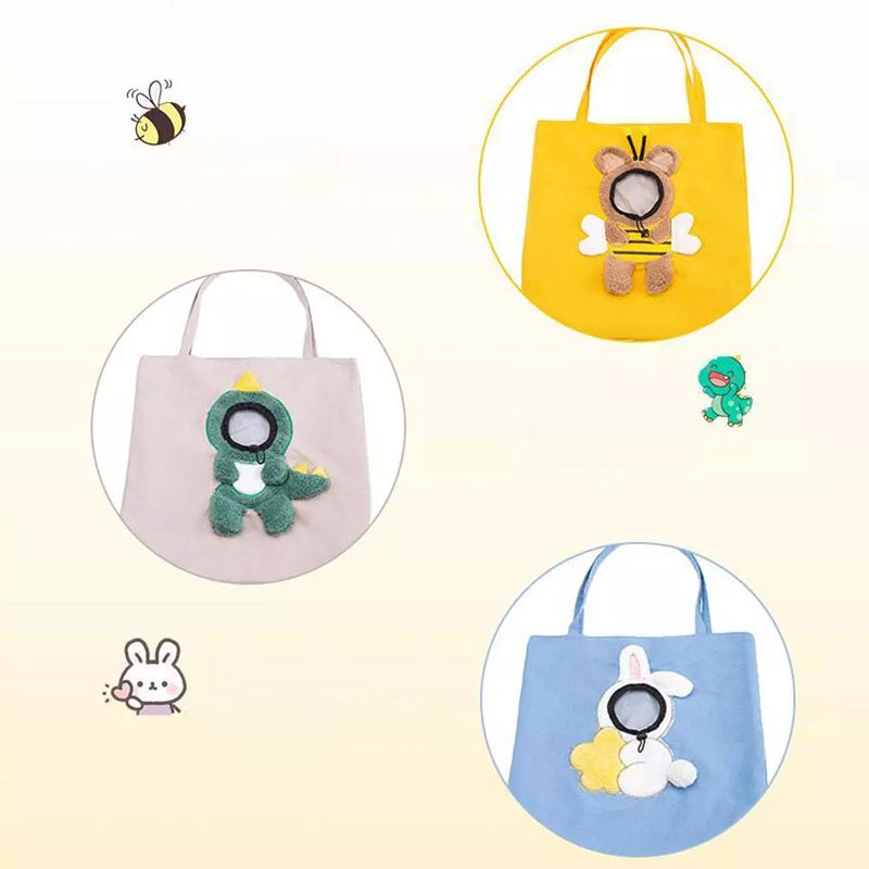 PetPouch - Cute Linen Pet Bag