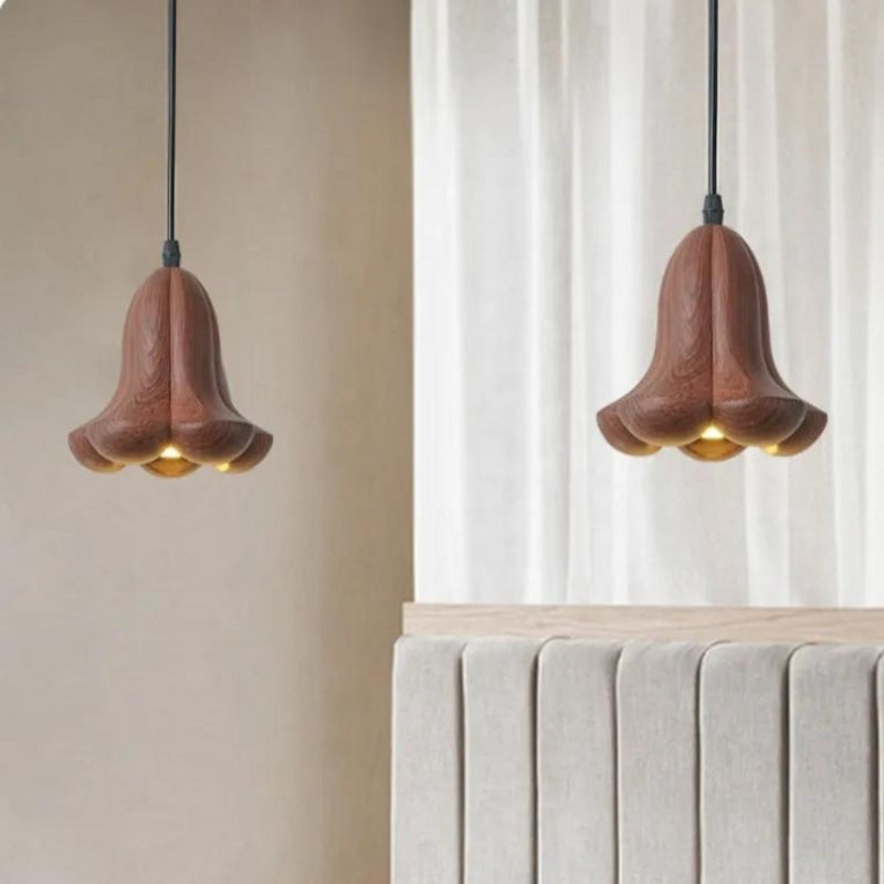 BellAura – Elegant clock-shaped pendant light for soft lighting