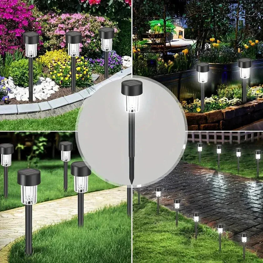 SolarGlow - Solar-Powered Garden Lamps