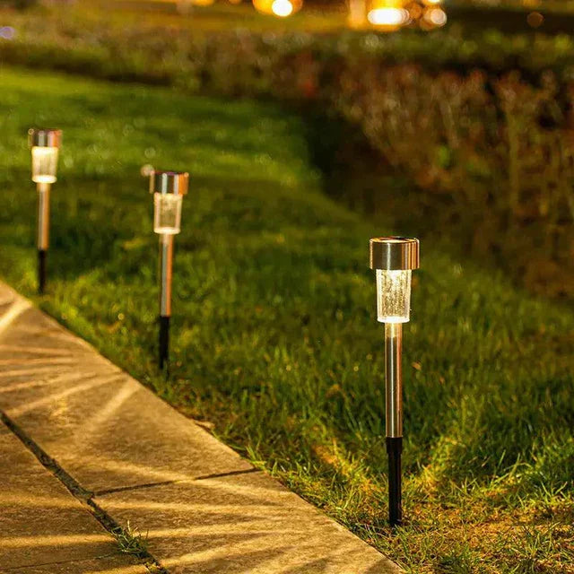 SolarGlow - Solar-Powered Garden Lamps