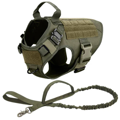 PawsSecur Tactical Dog Vest – No-Pull Harness with Adjustable Support Panels