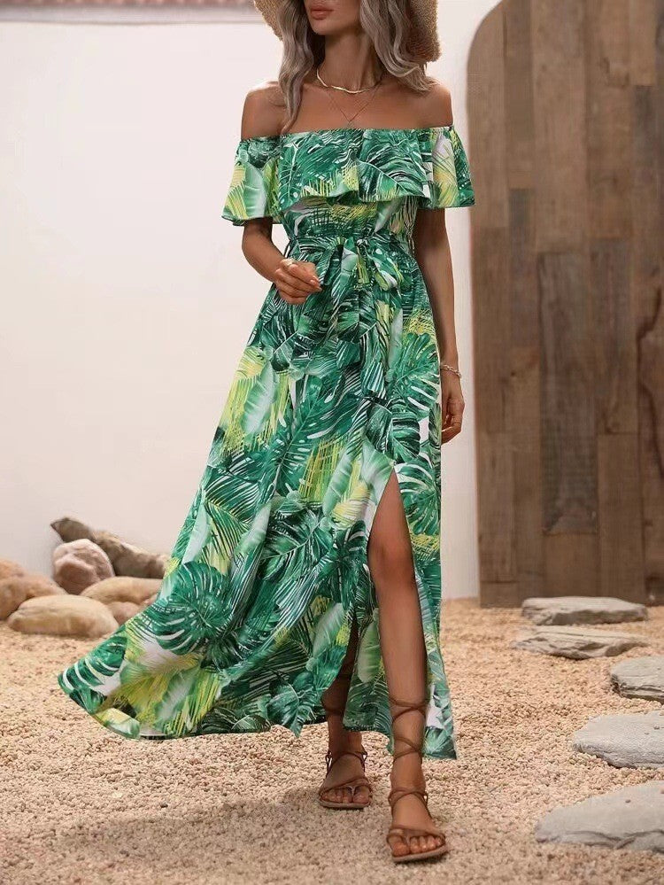 Anne | Floral Off-Shoulder Dress
