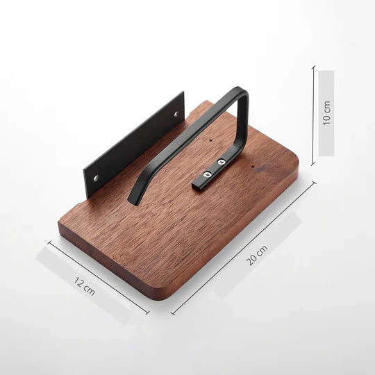 WoodGuard - Elegant wood holder for a neat and tidy bathroom