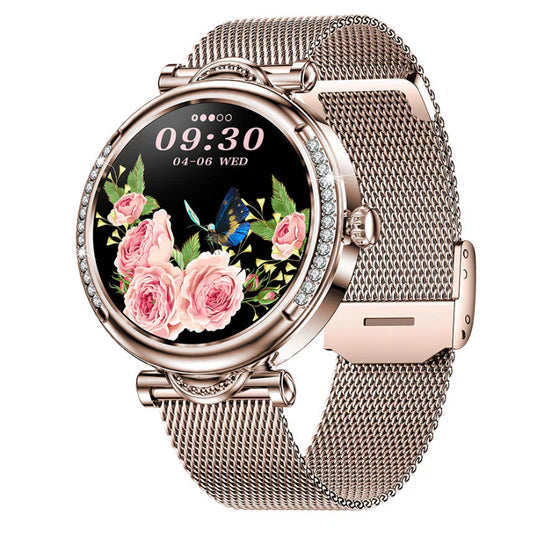 GlamTime - Luxury multifunctional round smartwatch