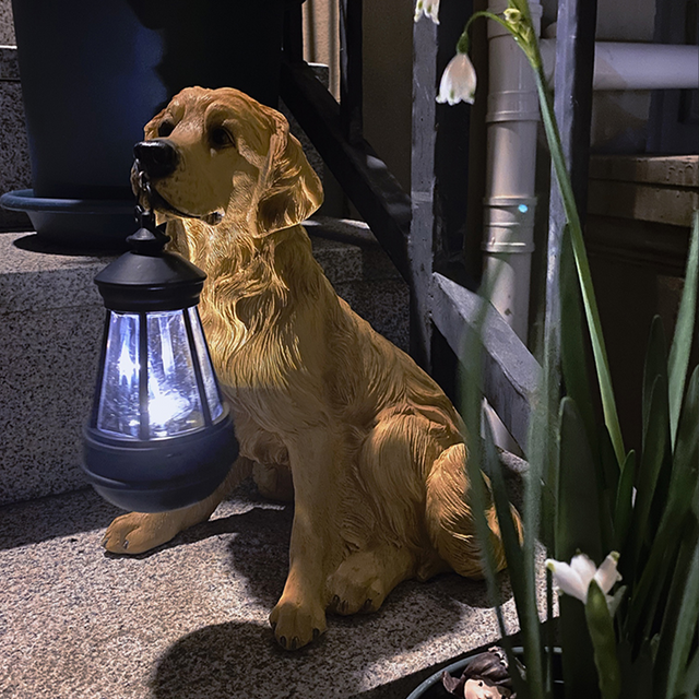 Playful Paws Solar Lantern