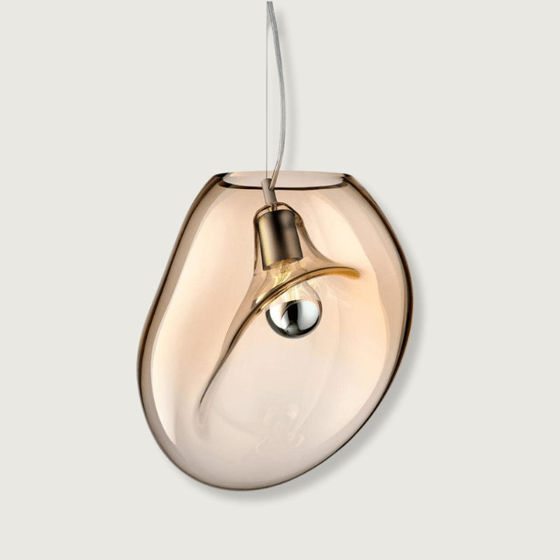 Dråbelux Elegant Glass Pendant Light – Stylish Ceiling Lighting with Soft Light