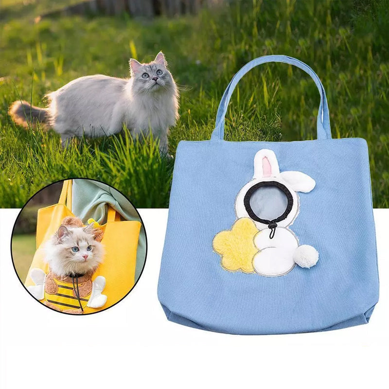 PetPouch - Cute Linen Pet Bag