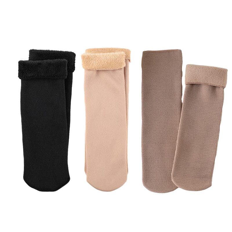 SnuggleFleece - Plush Socks for Women