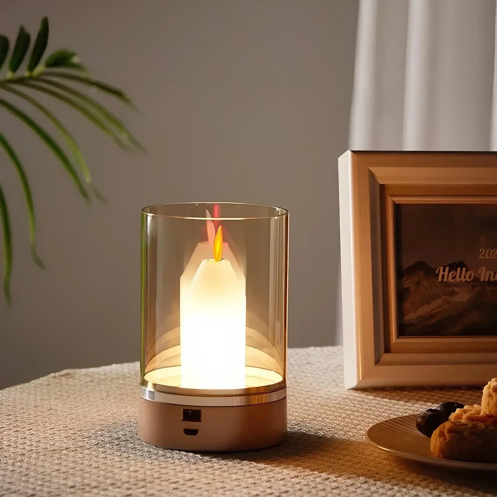 GlowFlicker - Realistic LED Lamp with Flame Effect