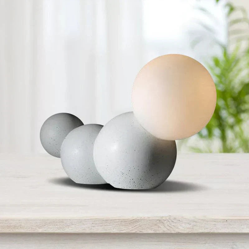 OrbLume - Artistic Spherical Table Lamp