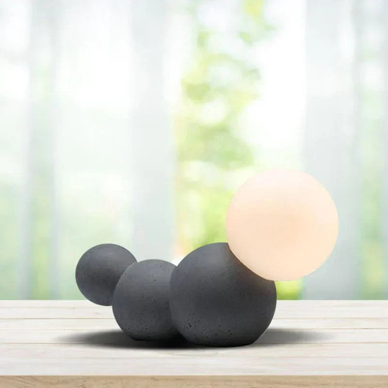OrbLume - Artistic Spherical Table Lamp