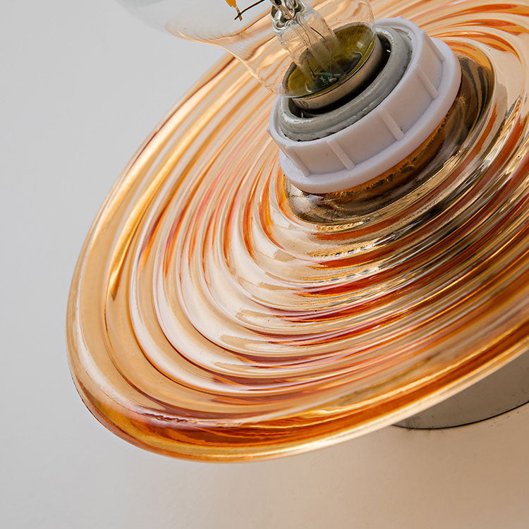 Timeless glass wall lamp for versatile lighting