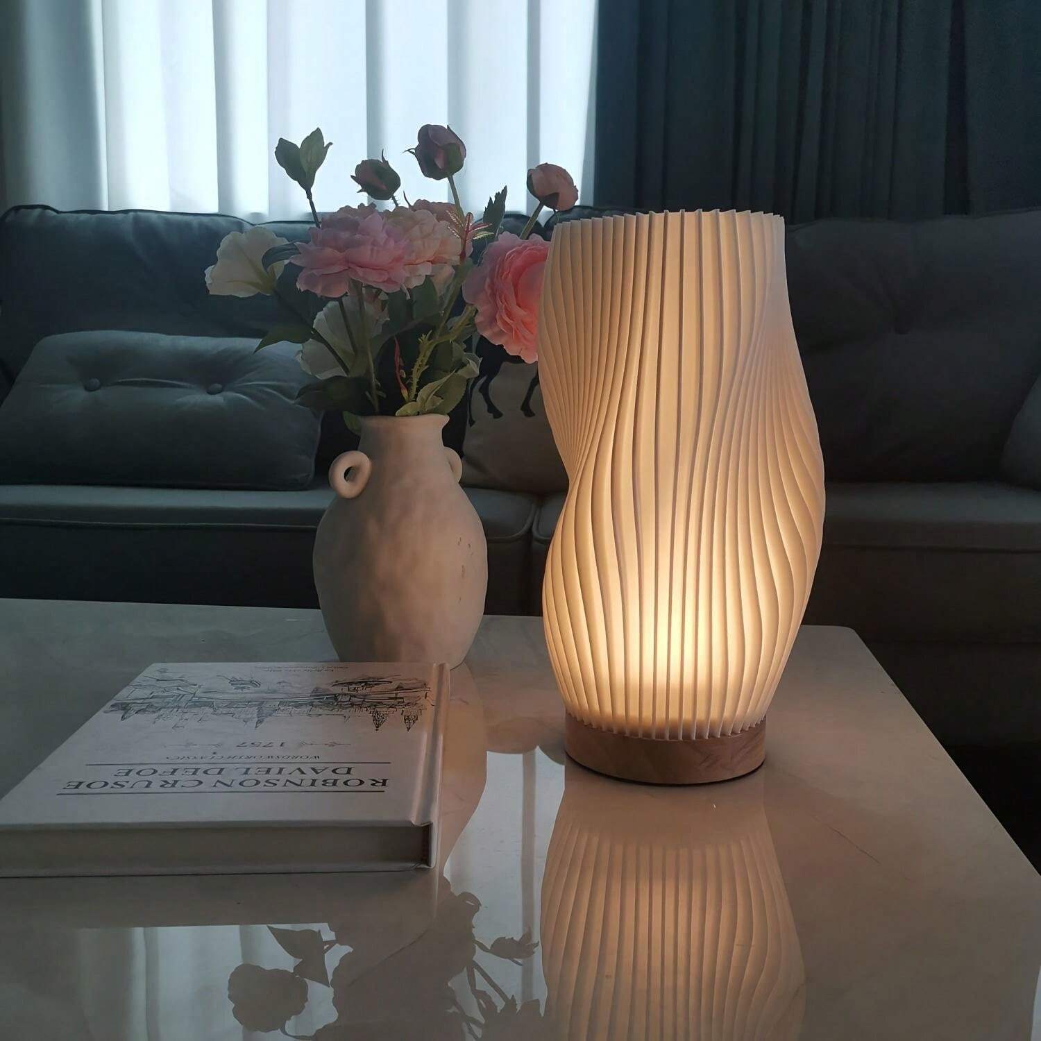 Serena Wavecrest lamp