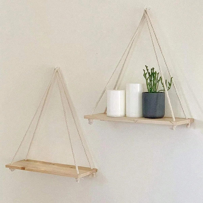 EcoFloat -  Adjustable Wood Shelf for Home Decor