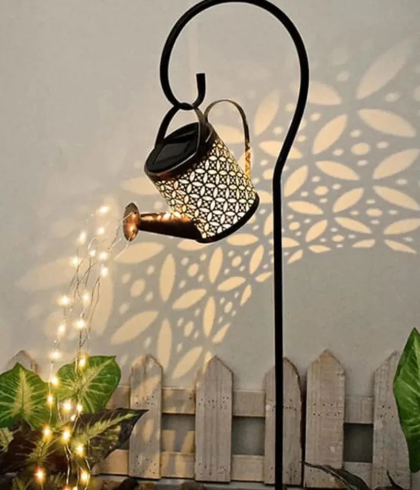 Solar Watering Can Light