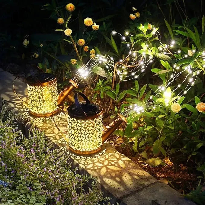 Solar Watering Can Light