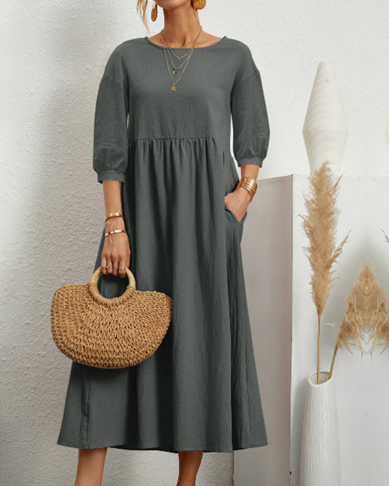 Karina Refined Casual Dress